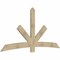 Ekena Millwork Alberta Rough Sawn Timber Gable Bracket, Douglas Fir, 96"W x 48"H x 2"D x 6"F, 12/12 Pitch GBW096X48X0206ALB00RDF - alternate 2